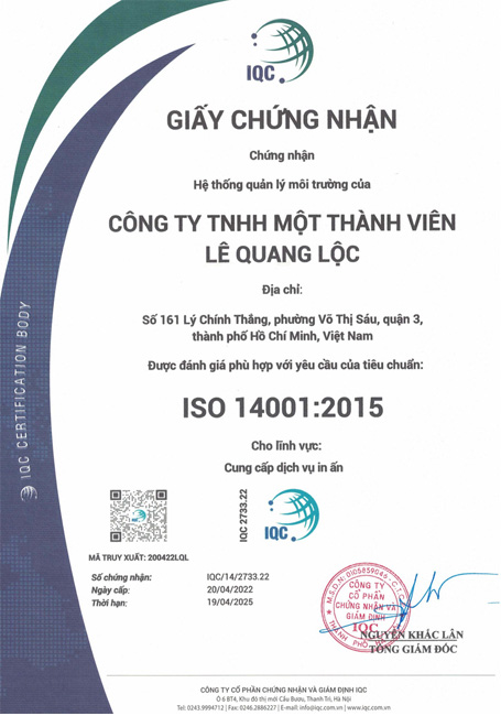 ISO 14001:2015