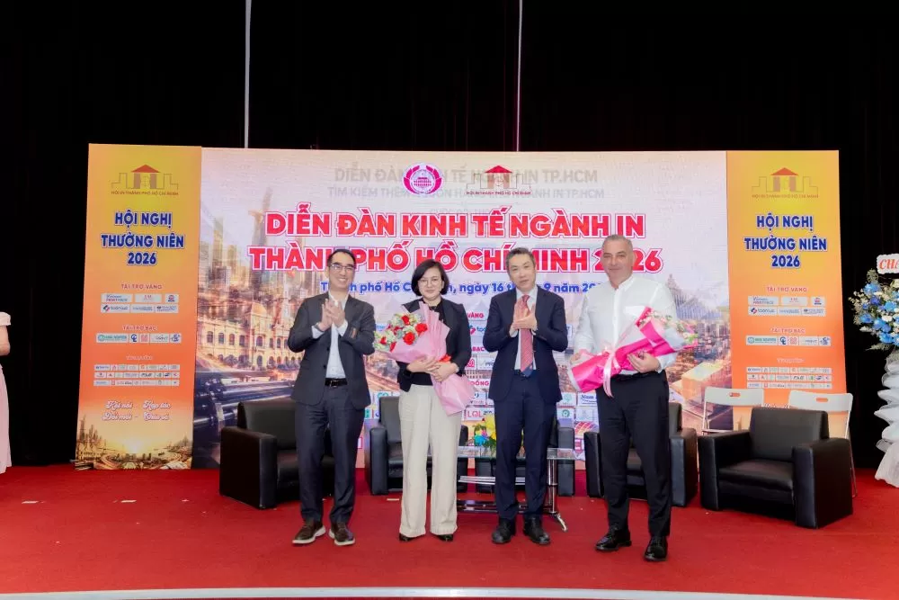 Lê Quang Lộc tham dự Diễn đàn Kinh tế ngành In 2026 | In Bao Bì TP.HCM