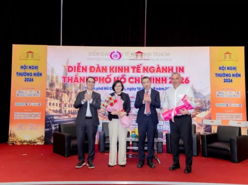 Lê Quang Lộc tham dự Diễn đàn Kinh tế ngành In 2026 | In Bao Bì TP.HCM