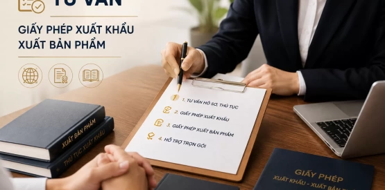 TƯ VẤN GIẤY PHÉP XUẤT BẢN PHẨM & XUẤT KHẨU