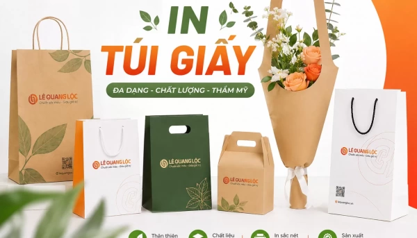 In Túi Giấy Theo Yêu Cầu | Xưởng In Túi Giấy Giá Tốt TP.HCM